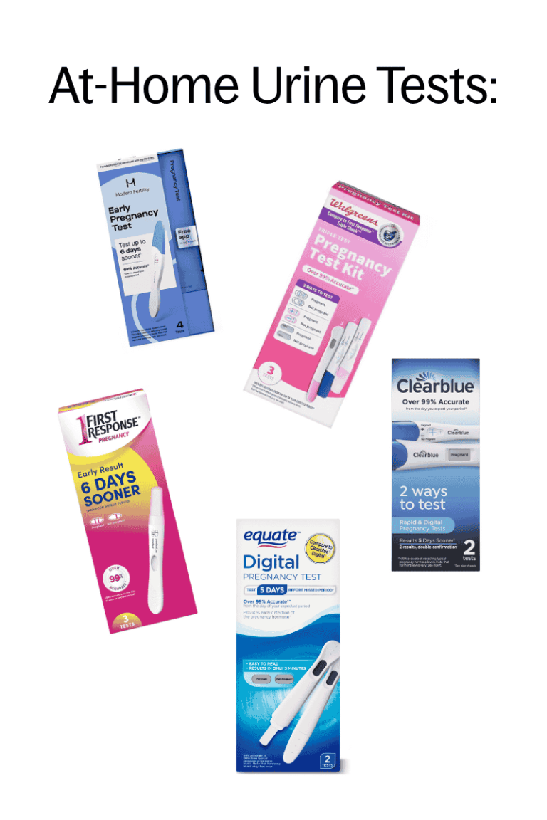 At-home pregnancy test with positive result shown on the display.