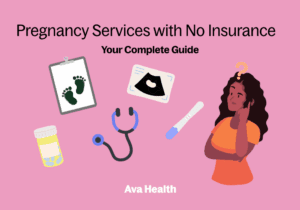 Pregnancy Services with No Insurance blog header