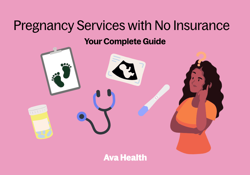 Pregnancy Services with No Insurance blog header