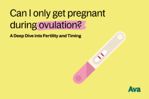 Can i only get pregnant during ovulation title photo