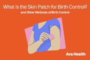 a graphic showing the skin patch birth control
