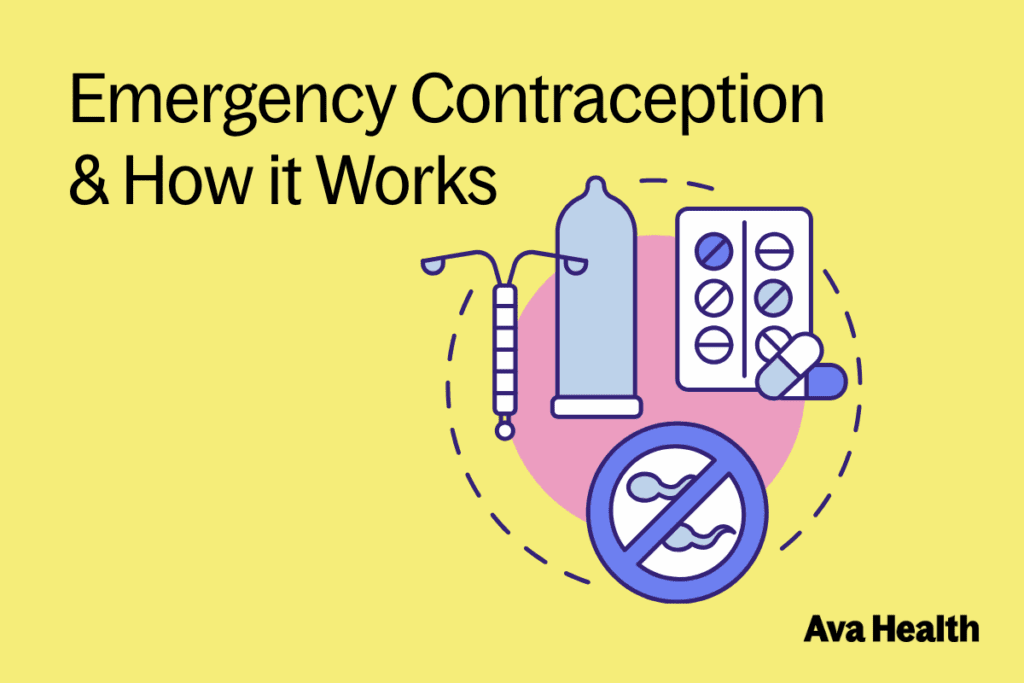 a graphic that shows different kinds of birth control