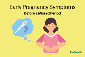 pregnancy symptoms before a missed period